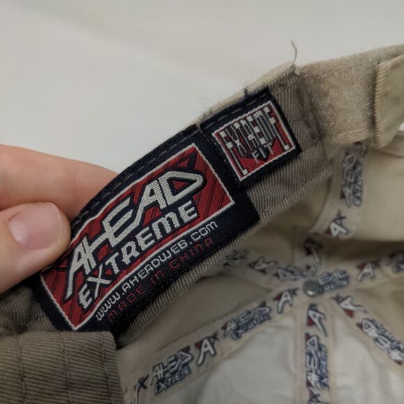 Richmond County Strapback Hat Tan Extreme Fit Embroidered Horseshoe Ahead - Picture 8 of 8